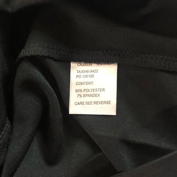 Tail Activewear Racerback Tank Black/Gold Piping/ Bra  Size Small New With Tag - Picture 10 of 12